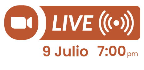 LIVE · 9 de Julio · 7:00 pm